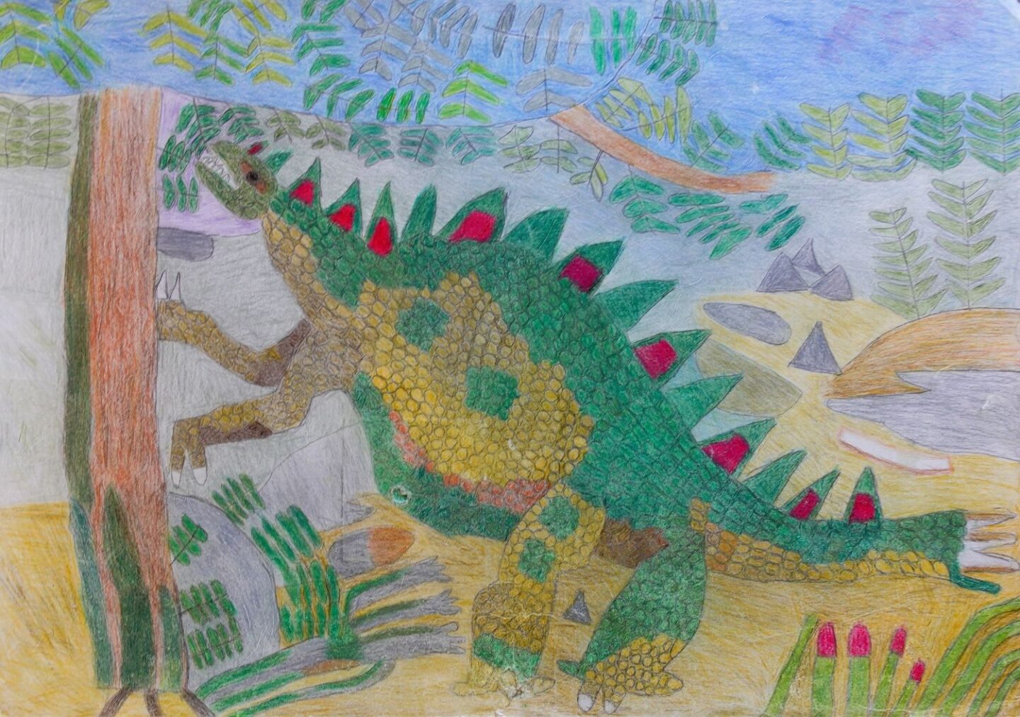 坂田 仁「背丈ほど高い木」