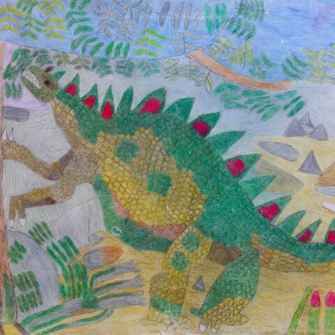 坂田 仁「背丈ほど高い木」