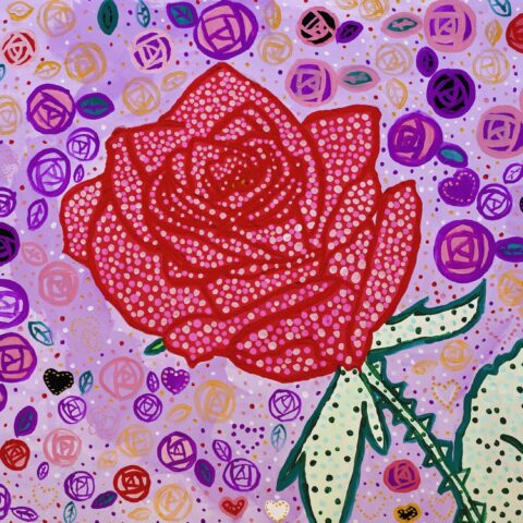 松尾 虹「薔薇」