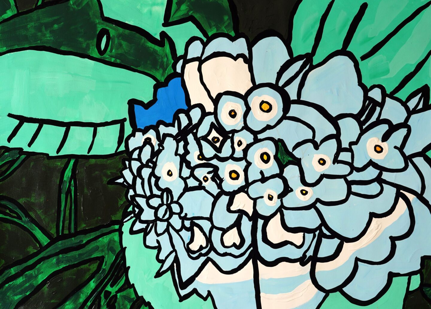 松尾 虹「紫陽花」