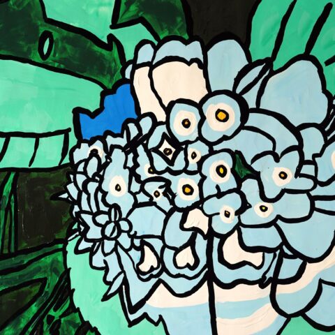 松尾 虹「紫陽花」