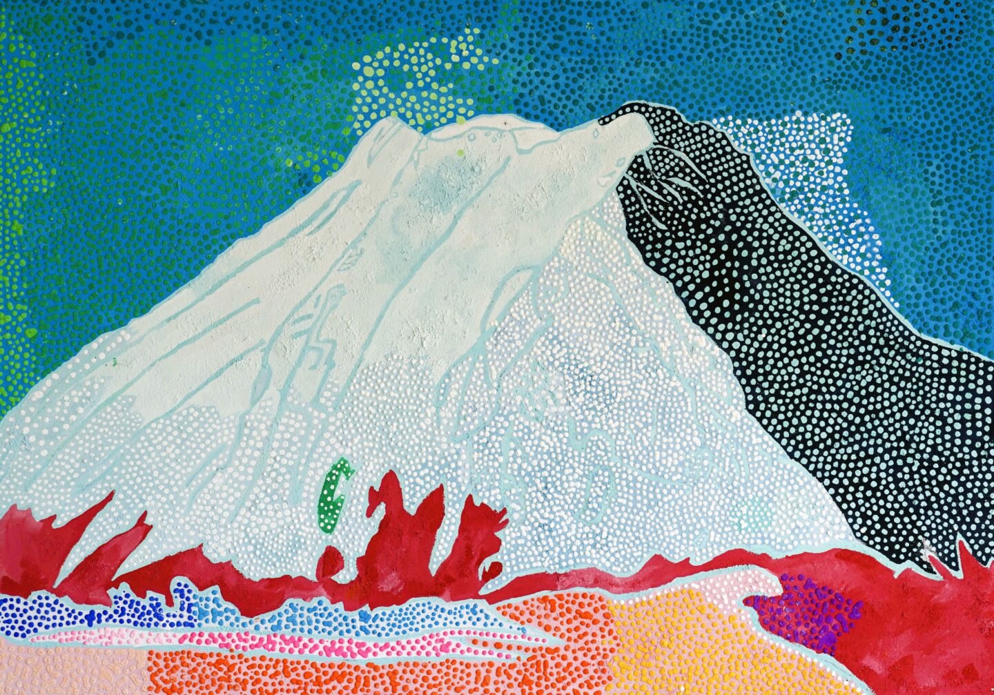 松尾 虹「富士山」