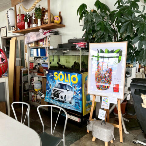 まちじゅうアート展示作品 峰自動車工業株式会社さま