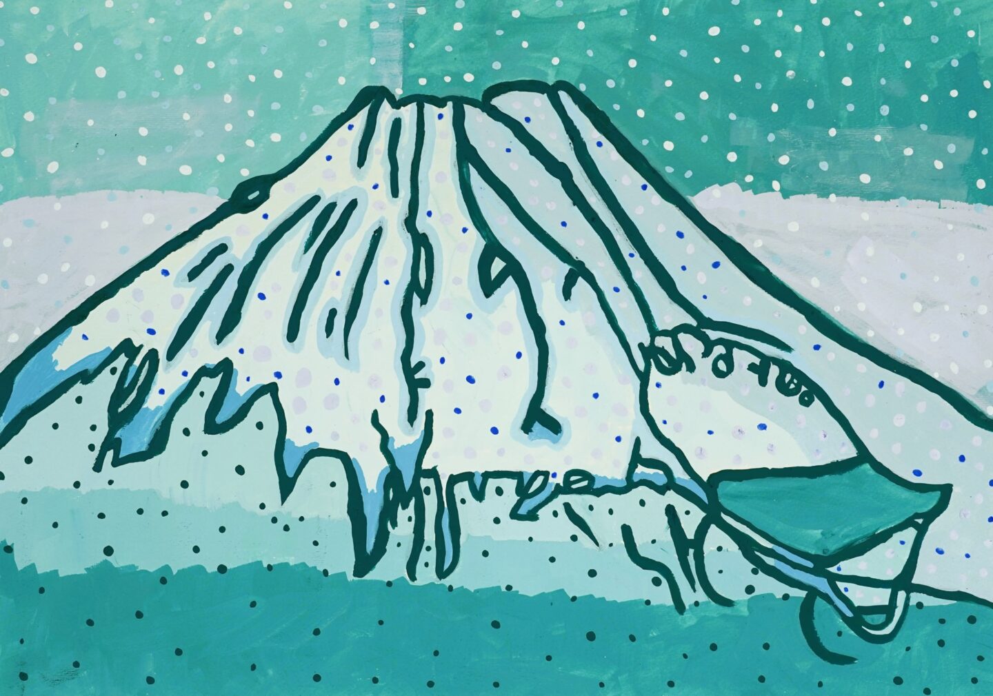 松尾 虹「富士山Ⅱ」