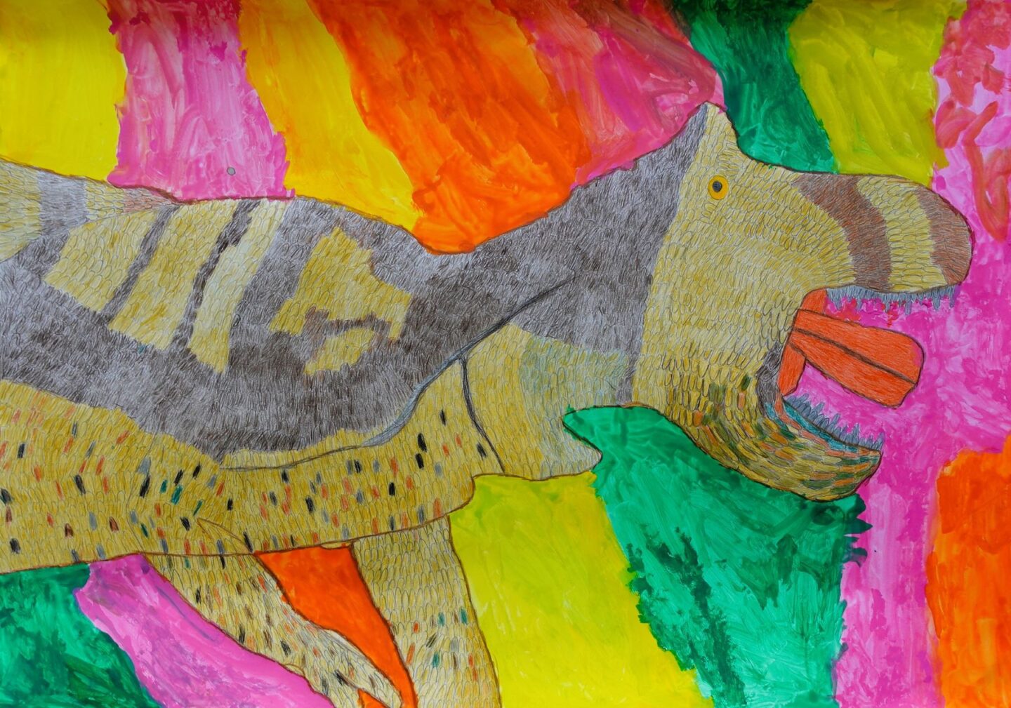 坂田 仁「ガオー！」