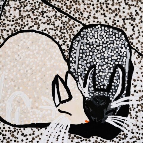 松尾 虹「うさぎⅡ」