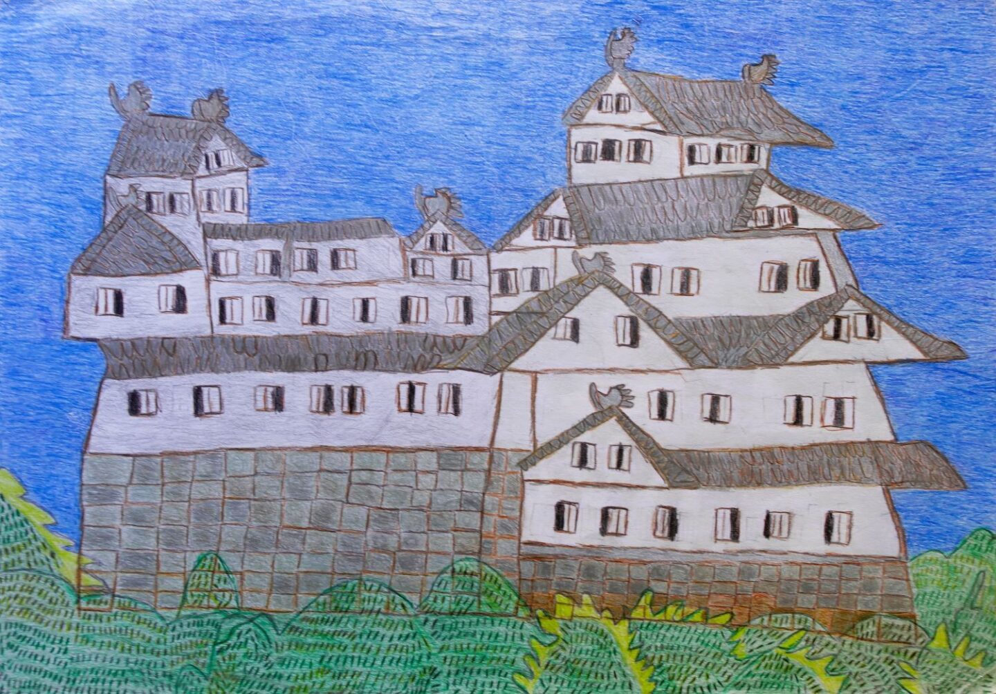 坂田 仁「立派な城」