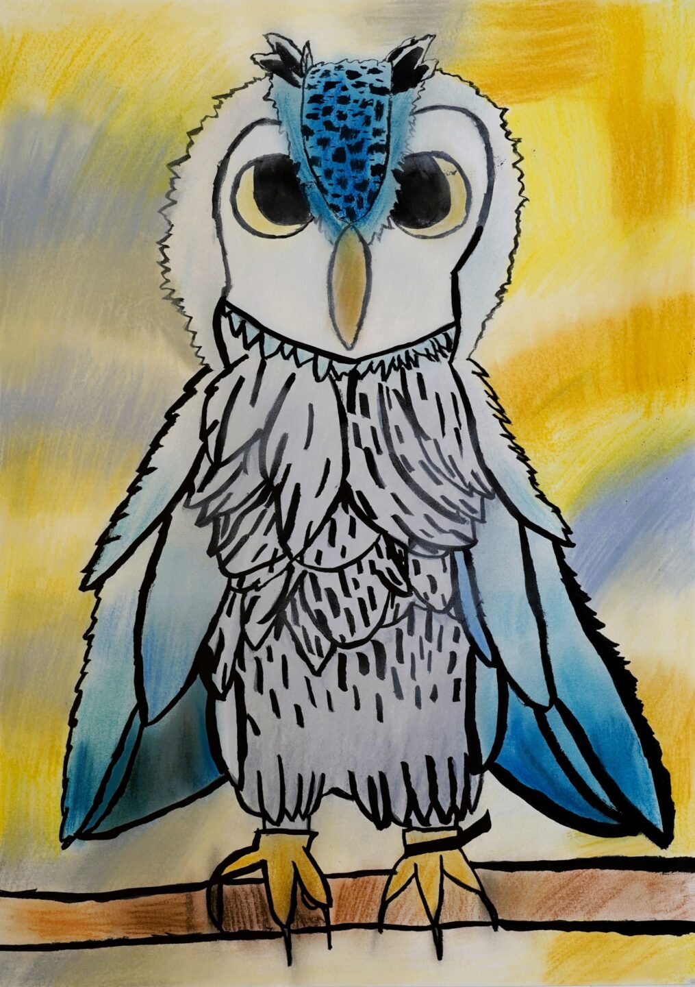 影山 桃花「フクロウ」