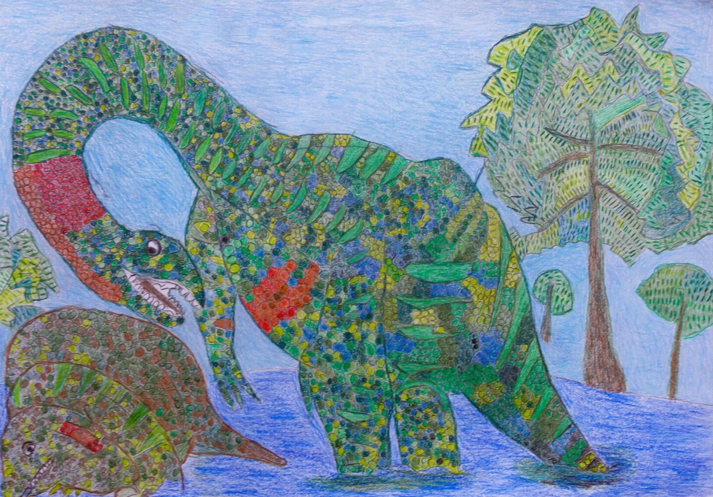 坂田 仁「水浴び」