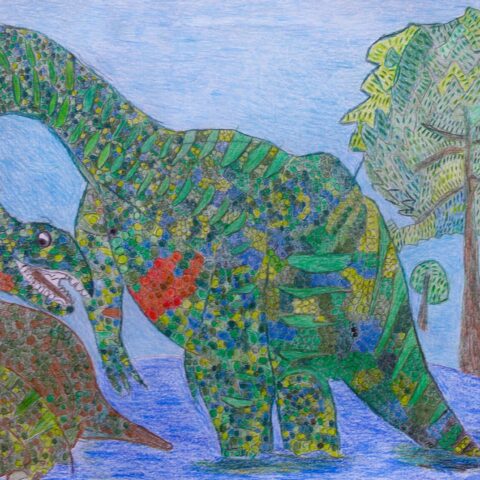 坂田 仁「水浴び」