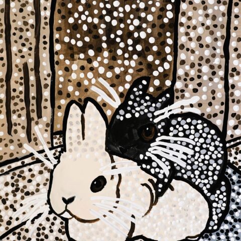 松尾 虹「うさぎ」