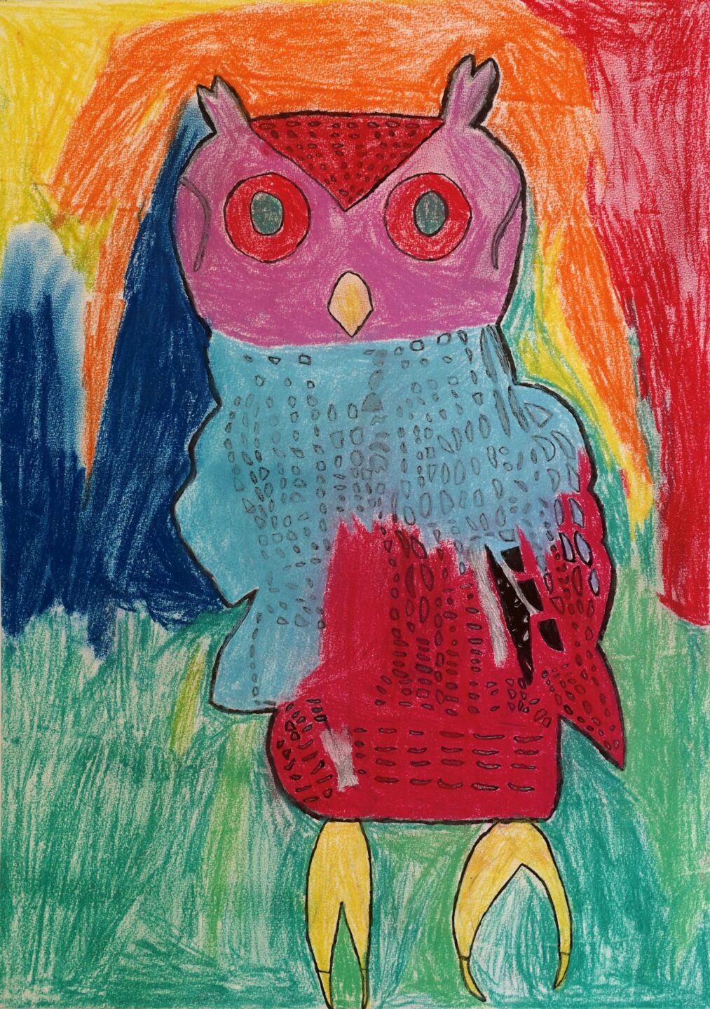 三澤 遥輝「レインボーフクロウ」