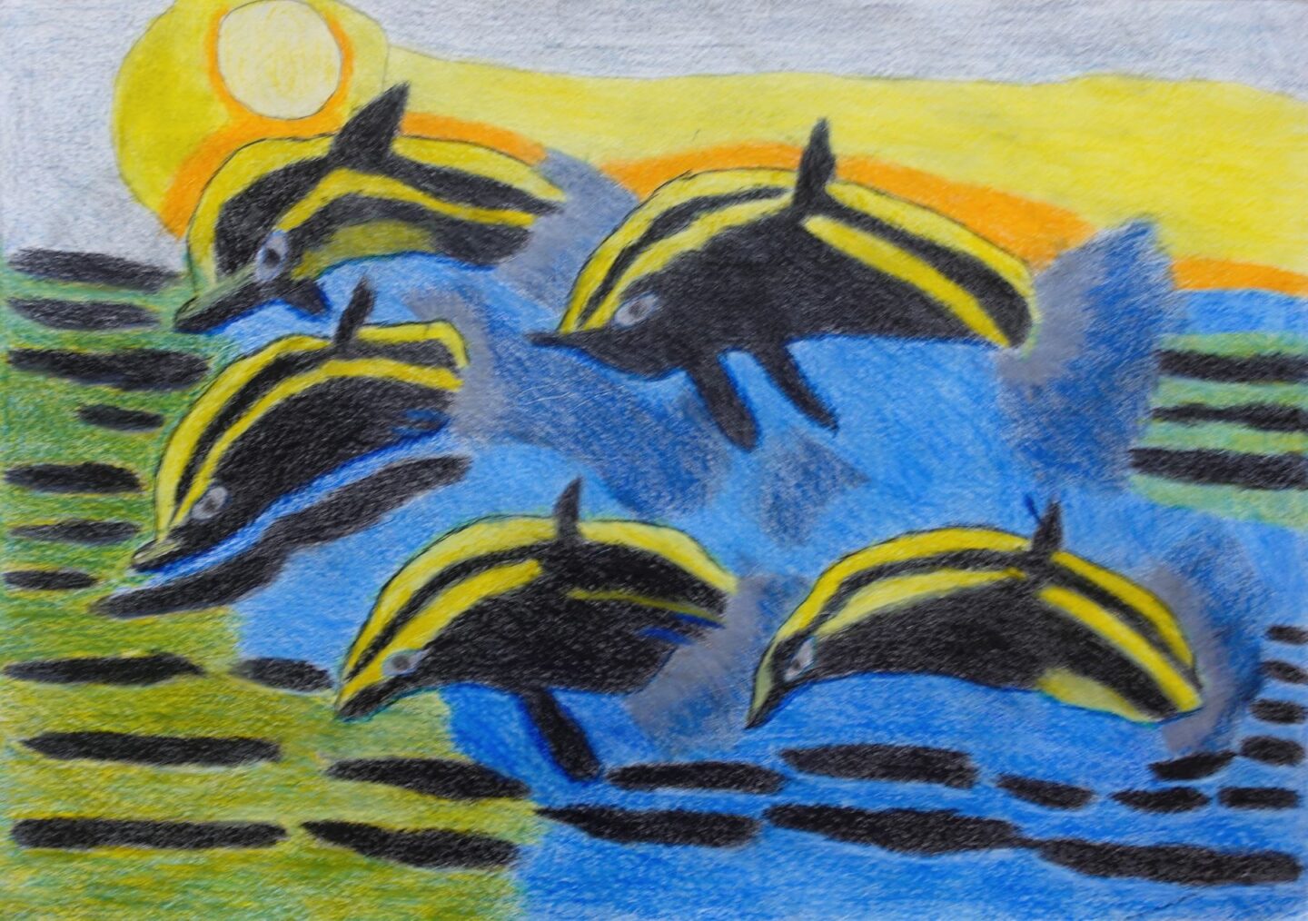 坂田 仁「夕日」