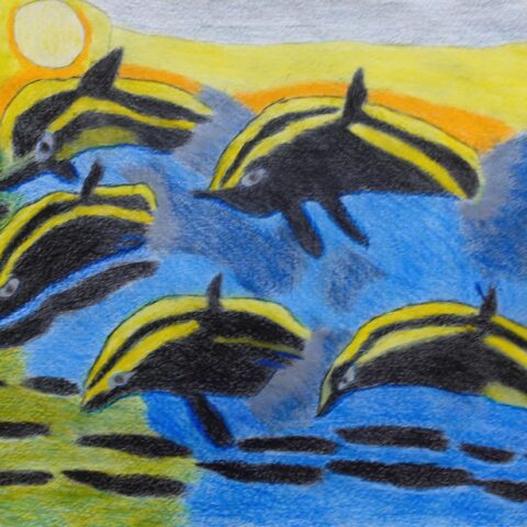 坂田 仁「夕日」