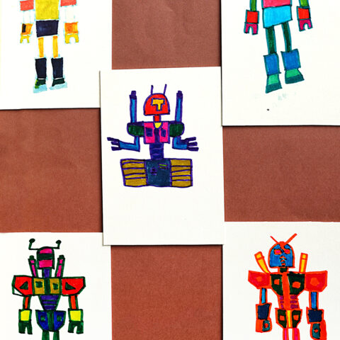 生熊  涼太「ロボットイラスト」