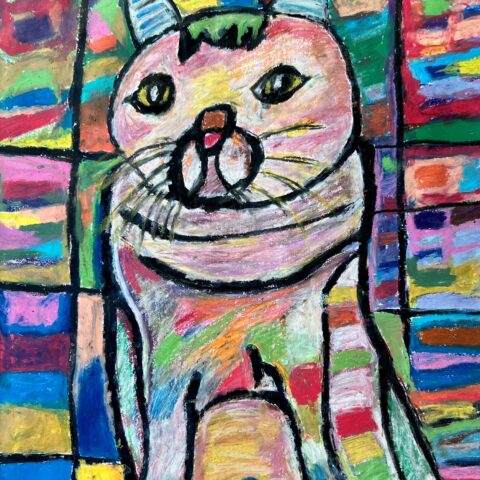 ひろせ りんこ「ステンドグラスの中の旅猫」