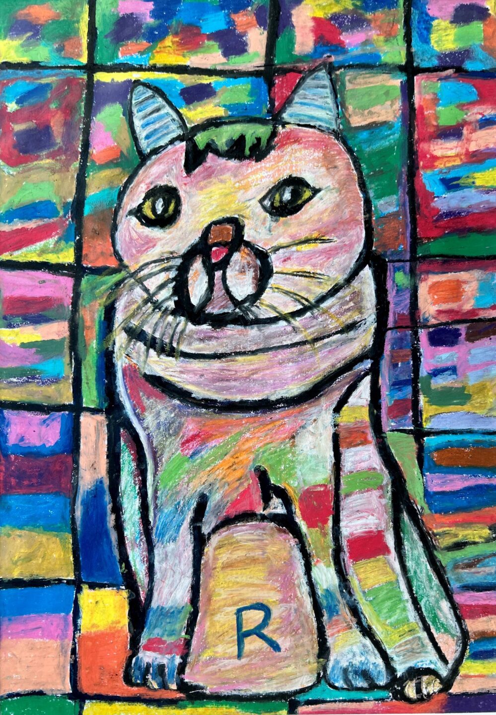 ひろせ りんこ「ステンドグラスの中の旅猫」