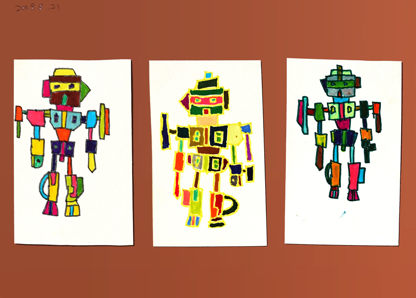 生熊  涼太「ロボットイラスト」