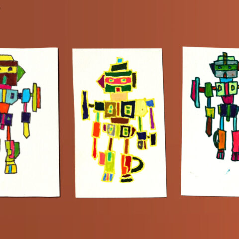 生熊  涼太「ロボットイラスト」