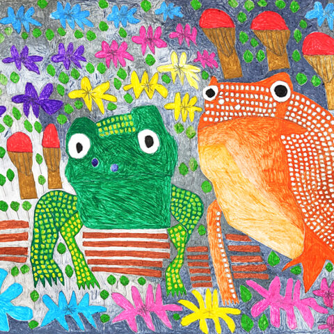 山崎 孝「かえる」