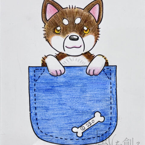 福丸 ぽち「ポケットわんこ」