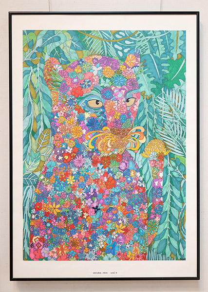 後援者賞を受賞した「擬態」(櫻井 陽菜 作)の画像