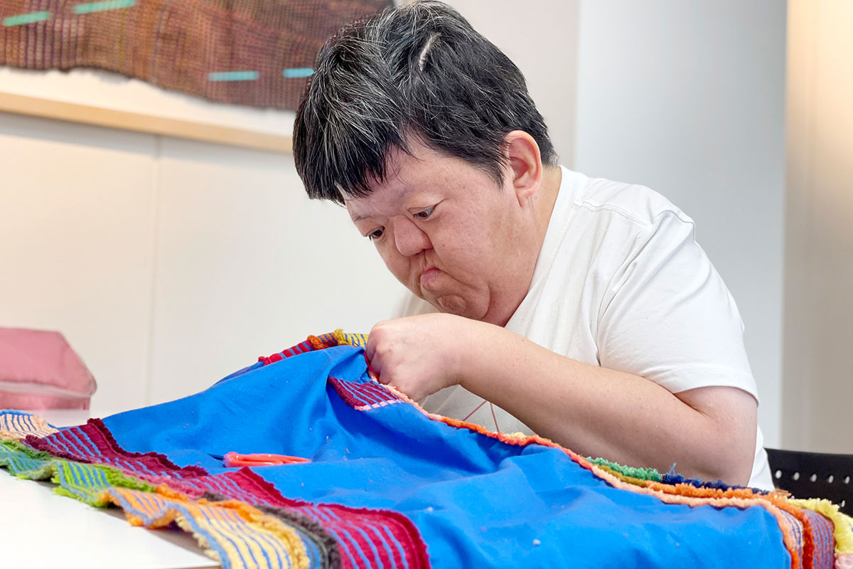 やまなみ工房展ワークショップのイメージ写真