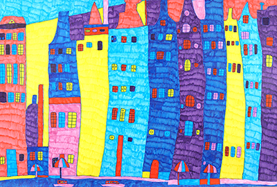 西館６階エレベーター前