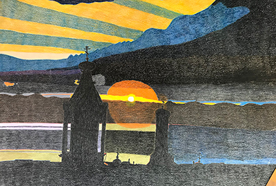 西館３階廊下01