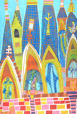 西館５階エレベーター前