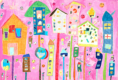 西館９階エレベーター前