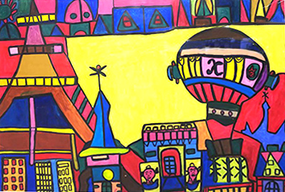 西館５階エレベーター前