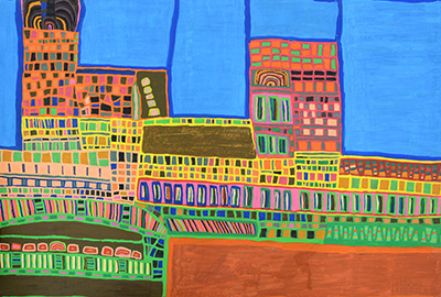 西館６階エレベーター前