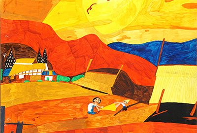 西館１０階エレベーター前