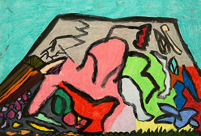 東館11〜12階　階段踊り場