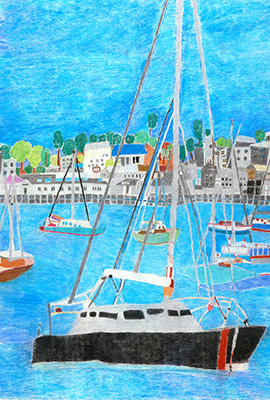 西館6階エレベーター前